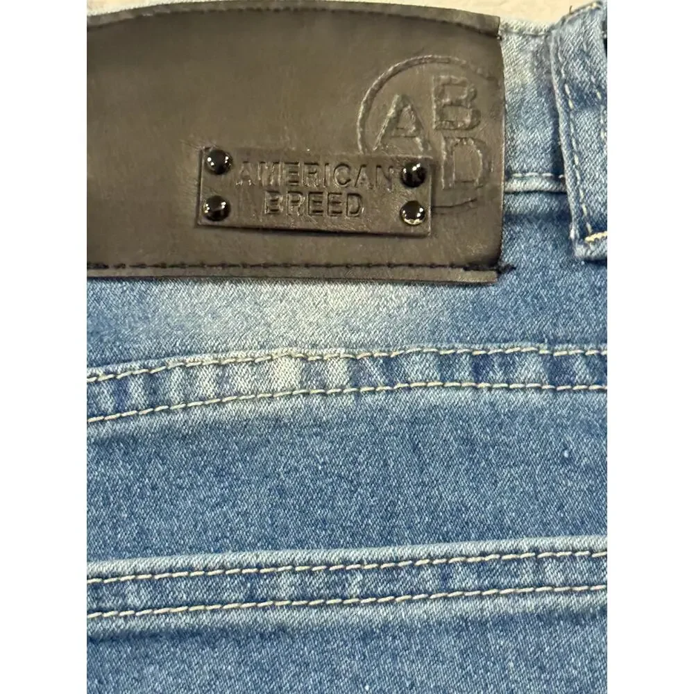 American Breed distressed jeans men 36‎